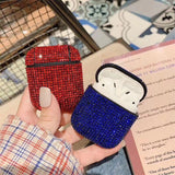 Shining Full of Diamond Airpods Case Wireless Bluetooth Earphone Cases for Airpods - halloladies