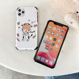Cute Cartoon Biu Biu Phone Case Back Cover for iPhone 11 Pro Max/11 Pro/11/XS Max/XR/XS/X/8 Plus/8/7 Plus/7 - halloladies