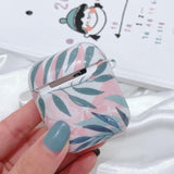 Retro Leaf Airpods Case Wireless Bluetooth Earphone Cases for Airpods - halloladies