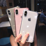 Fashion Glitter Powder Shining Silicone Phone Case Back Cover for iPhone 11 Pro Max/11 Pro/11/XS Max/XR/XS/X/8 Plus/8/7 Plus/7/6s Plus/6s/6 Plus/6 - halloladies