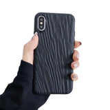 Simple Candy Color Quicksand Texture Surface Soft Phone Case Back Cover - iPhone 11/11 Pro/11 Pro Max/XS Max/XR/XS/X/8 Plus/8/7 Plus/7 - halloladies