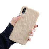 Simple Candy Color Quicksand Texture Surface Soft Phone Case Back Cover - iPhone 11/11 Pro/11 Pro Max/XS Max/XR/XS/X/8 Plus/8/7 Plus/7 - halloladies