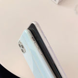 Fashion Smooth Granite Marble Texture Phone Case Back Cover for iPhone 11/11 Pro/11 Pro Max/XS Max/XR/XS/X/8 Plus/8/7 Plus/7 - halloladies