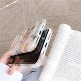 Retro Watercolour Flower iPhone Case Back Cover for iPhone 11 Pro Max/11 Pro/11/XS Max/XR/XS/X/8 Plus/8/7 Plus/7 - halloladies