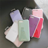 Liquid Silicone Soft Phone Case Back Cover for iPhone XS Max/XR/XS/X/8 Plus/8/7 Plus/7/6s Plus/6s/6 Plus/6 - halloladies