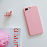 Liquid Silicone Soft Phone Case Back Cover for iPhone XS Max/XR/XS/X/8 Plus/8/7 Plus/7/6s Plus/6s/6 Plus/6 - halloladies