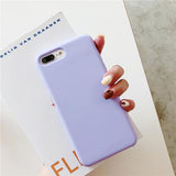 Liquid Silicone Soft Phone Case Back Cover for iPhone XS Max/XR/XS/X/8 Plus/8/7 Plus/7/6s Plus/6s/6 Plus/6 - halloladies