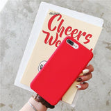 Liquid Silicone Soft Phone Case Back Cover for iPhone XS Max/XR/XS/X/8 Plus/8/7 Plus/7/6s Plus/6s/6 Plus/6 - halloladies