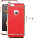 Luxury 3D Leather Retro Soft TPU Silicone Phone Case Back Cover for iPhone 11 Pro Max/11 Pro/11/XS Max/XR/XS/X/8 Plus/8/7 Plus/7 - halloladies