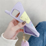 Purple Silicone Phone Case - Soft