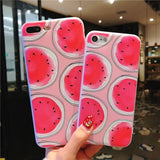 Fruit Pattern Lemon Phone Case Back Cover - iPhone 11 Pro Max/11 Pro/11/XS Max/XR/XS/X/8 Plus/8/7 Plus/7/6s Plus/6s/6 Plus/6 - halloladies