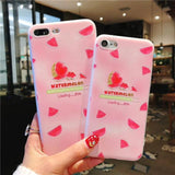 Fruit Pattern Lemon Phone Case Back Cover - iPhone 11 Pro Max/11 Pro/11/XS Max/XR/XS/X/8 Plus/8/7 Plus/7/6s Plus/6s/6 Plus/6 - halloladies