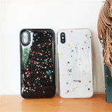 Glitter Bling Shining Sequin Phone Case Back Cover for iPhone XS Max/XR/XS/X/8 Plus/8/7 Plus/7/6s Plus/6s/6 Plus/6 - halloladies