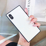Luxury Square Glossy Shell Conch Pattern Phone Case Back Cover - iPhone XS Max/XR/XS/X/8 Plus/8/7 Plus/7/6s Plus/6s/6 Plus/6 - halloladies