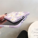 Retro Art Oil Painting Daisy Flower Soft Phone Case Back Cover for iPhone 12 Pro Max/12 Pro/12/12 Mini/SE/11 Pro Max/11 Pro/11/XS Max/XR/XS/X/8 Plus/8 - halloladies