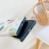 Scrawl Curved Geometric Emotion Letters TPU Phone Case Back Cover for iPhone XS Max/XR/XS/X/8 Plus/8/7 Plus/7/6s Plus/6s/6 Plus/6 - halloladies