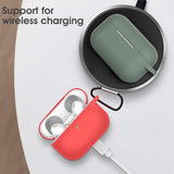 Candy Color Metal Key Chain Wireless Bluetooth Earphone Cases for Airpods/Airpods Pro - halloladies