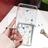 Transparent Real Dried Flower Phone Case Back Cover - iPhone 12 Pro Max/12 Pro/12/12 Mini/SE/11 Pro Max/11 Pro/11/XS Max/XR/XS/X/8 Plus/8 - halloladies