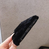 Simple Solid Color Winter Warm Short Plush Soft Phone Case Back Cover - iPhone 11 Pro Max/11 Pro/11/XS Max/XR/XS/X/8 Plus/8/7 Plus/7 - halloladies