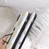 Cute Fruit Watermelon Lemon Hide Ring Holder Stand Phone Case Back Cover - iPhone 11/11 Pro/11 Pro Max/XS Max/XR/XS/X/8 Plus/8/7 Plus/7 - halloladies