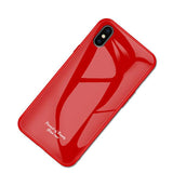 Original Colorful Glass Case Phone Case Back Cover - iPhone 12 Pro Max/12 Pro/12/12 Mini/SE/11 Pro Max/11 Pro/11/XS Max/XR/XS/X/8 Plus/8 - halloladies