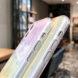 Glitter Bling Stars Colorful Soft Phone Case Back Cover - iPhone 12 Pro Max/12 Pro/12/12 Mini/SE/11 Pro Max/11 Pro/11/XS Max/XR/XS/X/8 Plus/8 - halloladies