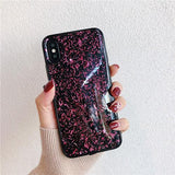 Shining Glitter Phone Case Back Cover - iPhone 11/11 Pro/11 Pro Max/XS Max/XR/XS/X/8 Plus/8/7 Plus/7 - halloladies