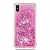 Glitter Liquid Quicksands Shock Absorb TPU Phone Case Back Cover for iPhone XS Max/XR/XS/X/8 Plus/8/7 Plus/7/6s Plus/6s/6 Plus/6 - halloladies