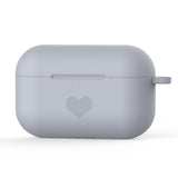 Candy Color Love Heart Key Chain Wireless Bluetooth Earphone Cases for Airpods Pro - halloladies