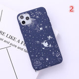 Simple Spaceman Astronaut Planet Soft Phone Case Back Cover - iPhone 11/11 Pro/11 Pro Max/XS Max/XR/XS/X/8 Plus/8/7 Plus/7 - halloladies
