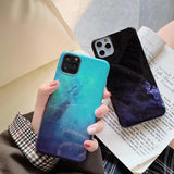 Blu-ray Glitter Glossy Soft Phone Case Back Cover - iPhone 12 Pro Max/12 Pro/12/12 Mini/SE/11 Pro Max/11 Pro/11/XS Max/XR/XS/X/8 Plus/8 - halloladies
