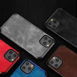 Fabric Cloth Texture Phone Case Back Cover - iPhone 11 Pro Max/11 Pro/11/XS Max/XR/XS/X/8 Plus/8 - halloladies
