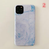 Fashion Smooth Granite Marble Texture Phone Case Back Cover for iPhone 11/11 Pro/11 Pro Max/XS Max/XR/XS/X/8 Plus/8/7 Plus/7 - halloladies