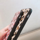 Gold Foil Bling Leopard Spot Phone Case Back Cover - iPhone 11 Pro Max/11 Pro/11/XS Max/XR/XS/X/8 Plus/8/7 Plus/7/6s Plus/6s/6 Plus/6 - halloladies