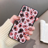 Gold Foil Bling Leopard Spot Phone Case Back Cover - iPhone 11 Pro Max/11 Pro/11/XS Max/XR/XS/X/8 Plus/8/7 Plus/7/6s Plus/6s/6 Plus/6 - halloladies