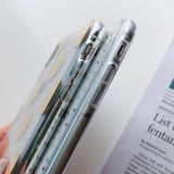 Electroplated Star Wave Point Clear Soft TPU Phone Case Back Cover - iPhone 11/11 Pro/11 Pro Max/XS Max/XR/XS/X/8 Plus/8/7 Plus/7 - halloladies