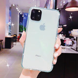 Clear iPhone Case Back Cover for iPhone 12 Pro Max/12 Pro/12/12 Mini/SE/11 Pro Max/11 Pro/11/XS Max/XR/XS/X/8 Plus/8 - halloladies