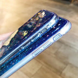 Glitter Gradient Stars Phone Case Back Cover - iPhone 11 Pro Max/11 Pro/11/XS Max/XR/XS/X/8 Plus/8/7 Plus/7 - halloladies