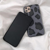 Retro Leopard Cheetah Soft Phone Case Back Cover - iPhone 11/11 Pro/11 Pro Max/XS Max/XR/XS/X/8 Plus/8/7 Plus/7 - halloladies