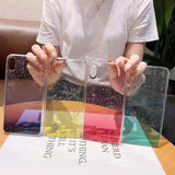 Glitter Powder Gradient Phone Case Back Cover - iPhone 11 Pro Max/11 Pro/11/XS Max/XR/XS/X/8 Plus/8/7 Plus/7 - halloladies
