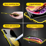 Ultra Thin Soft Edge Shockproof Transparent Glass Phone Case Back Cover - iPhone 11 Pro Max/11 Pro/11/XS Max/XR/XS/X/8 Plus/8/7 Plus/7/6s Plus/6s/6 Plus/6 - halloladies