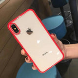 Luxury Transparent Ultra Thin Silicone Phone Case Back Cover for iPhone XS Max/XR/XS/X/8 Plus/8/7 Plus/7/6s Plus/6s/6 Plus/6 - halloladies