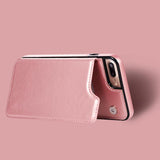 Luxury Wallet Leather Phone Case Back Cover - iPhone XS Max/XR/XS/X/8 Plus/8/7 Plus/7/6s Plus/6s/6 Plus/6 - halloladies