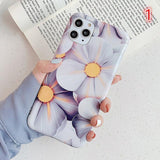 Smooth Colorful Flowers Banana Leaves Phone Case Back Cover for iPhone 11/11 Pro/11 Pro Max/XS Max/XR/XS/X/8 Plus/8/7 Plus/7 - halloladies
