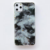 Gold Foil Marble Phone Case Back Cover - iPhone 11 Pro Max/11 Pro/11/XS Max/XR/XS/X/8 Plus/8/7 Plus/7 - halloladies