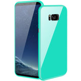 Colorful Magnetic Adsorption PC+Tempered Glass Phone Case Back Cover - iPhone 11 Pro Max/11 Pro/11/XS Max/XR/XS/X/8 Plus/8/7 Plus/7 - halloladies