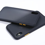 Transparent Anti-shock Frame Silicone Phone Case Back Cover for iPhone 11/11 Pro/11 Pro Max/XS Max/XR/XS/X/8 Plus/8/7 Plus/7 - halloladies