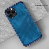 Fabric Cloth Texture Phone Case Back Cover - iPhone 11 Pro Max/11 Pro/11/XS Max/XR/XS/X/8 Plus/8 - halloladies