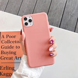 Simple Candy Color Soft Phone Case Back Cover for iPhone 12 Pro Max/12 Pro/12/12 Mini/SE/11 Pro Max/11 Pro/11/XS Max/XR/XS/X/8 Plus/8 - halloladies
