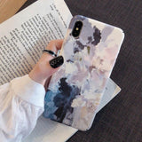 Retro Graffiti Painting Matte Hard PC Phone Case Back Cover for iPhone 11/11 Pro/11 Pro Max/XS Max/XR/XS/X/8 Plus/8/7 Plus/7 - halloladies